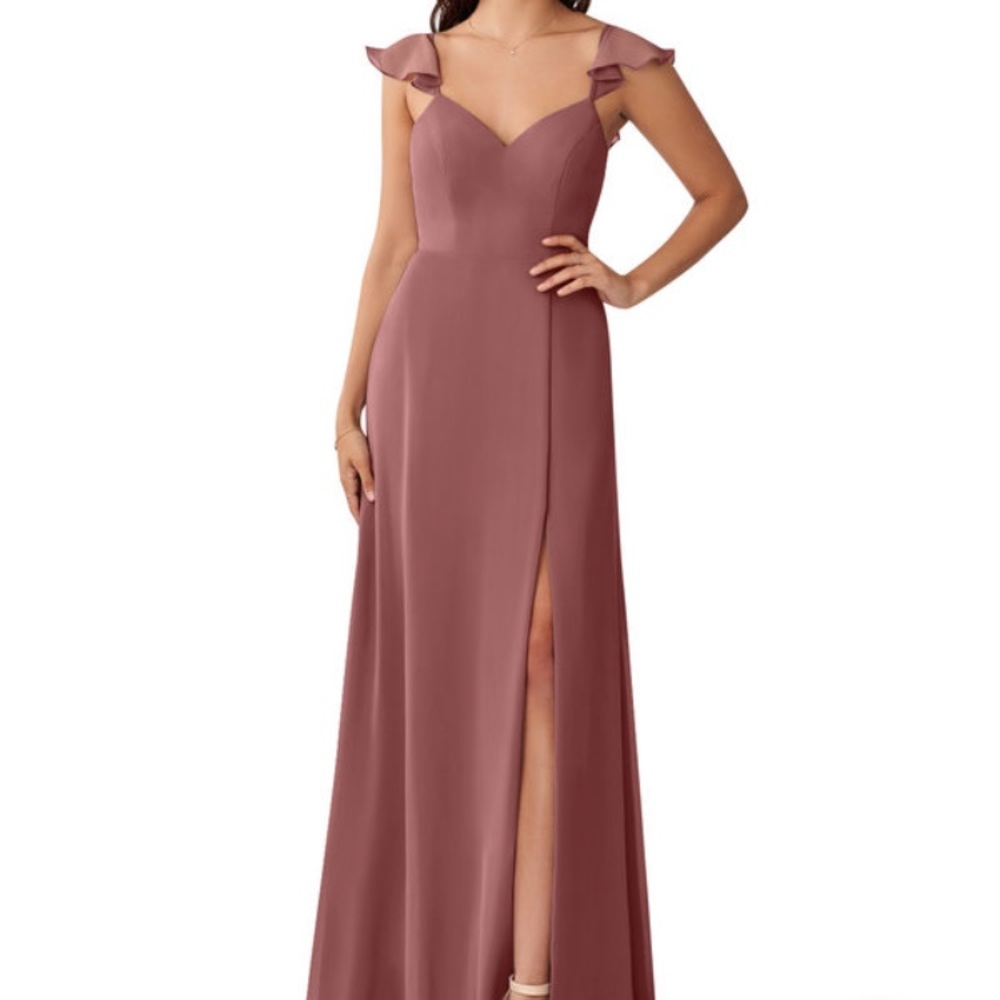 Bridesmaid dress in Desert Rose